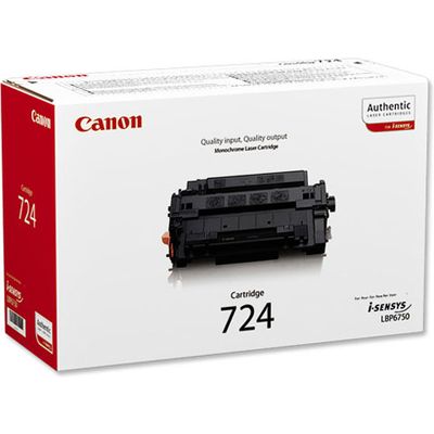 Canon 724 Toner Zwart