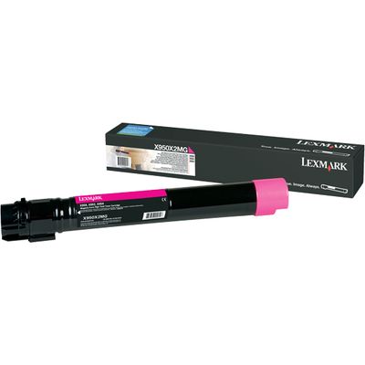Lexmark X950X2MG Toner Magenta Extra hoge capaciteit