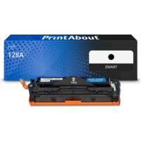 Huismerk HP 128A (CE320A) Toner Zwart