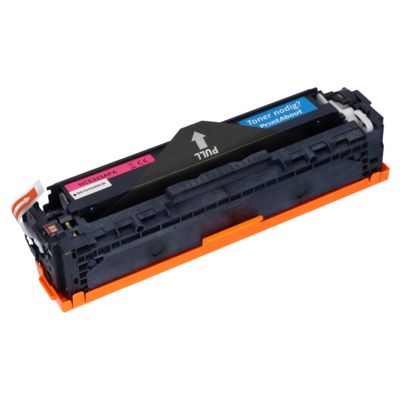 Huismerk HP 128A (CE323A) Toner Magenta