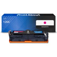 Huismerk HP 128A (CE323A) Toner Magenta