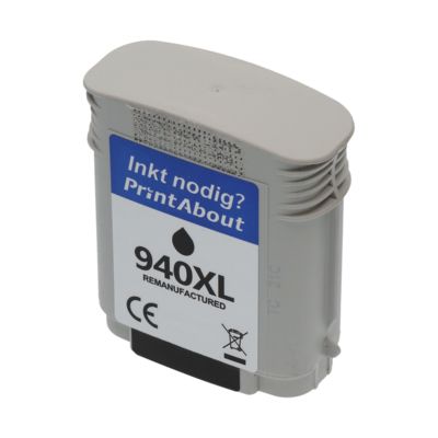 Cartouche compatible HP 940XL (C4906AE) - Noir - Grande capacité