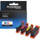 Cartouche compatible Lexmark 100XL (14N1068E) - 4 couleurs - Grande capacité - Multipack