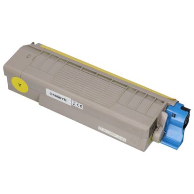Toner compatible OKI 43872305 - Jaune