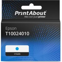 Huismerk Epson T10024010 Inktcartridge Cyaan