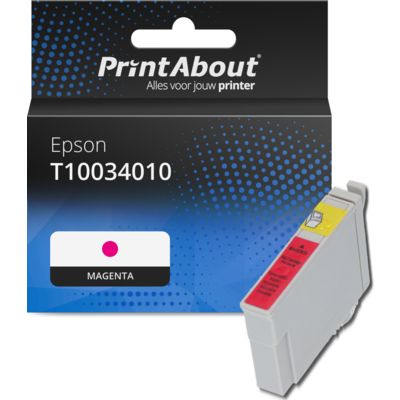Huismerk Epson T10034010 Inktcartridge Magenta