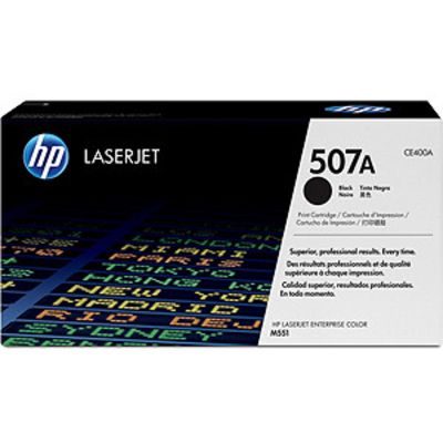 HP 507A (CE400A) - Noir - Toner