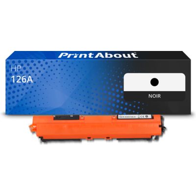 Toner compatible HP 126A (CE310A) - Noir