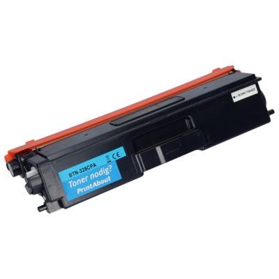 PrintAbout Huismerk vervangt Brother TN-325C Toner Cyaan Hoge capaciteit