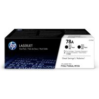 HP 78A (CE278AD) Toner 2x Noir - Multipack