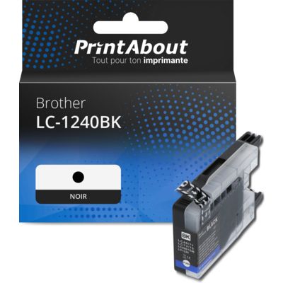 Cartouche compatible Brother LC-1240BK - Noir
