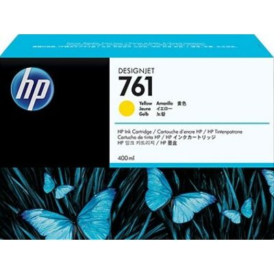 HP 761 (CM992A) Inktcartridge Geel