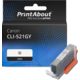 Huismerk Canon CLI-521GY Inktcartridge Grijs