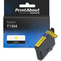 Cartouche compatible Epson T1304 - Jaune - Grande capacité