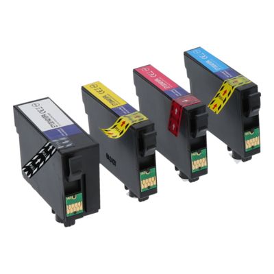 Cartouche compatible Epson T1306 - 4 couleurs - Grande capacité - Multipack