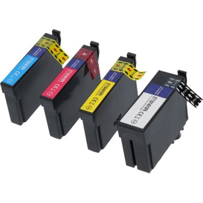 Cartouche compatible Epson T1306 - 4 couleurs - Grande capacité - Multipack