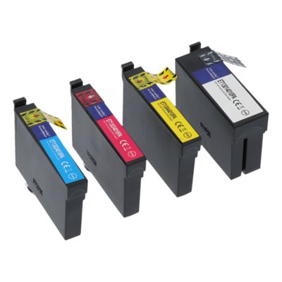 Cartouche compatible Epson T1306 - 4 couleurs - Grande capacité - Multipack