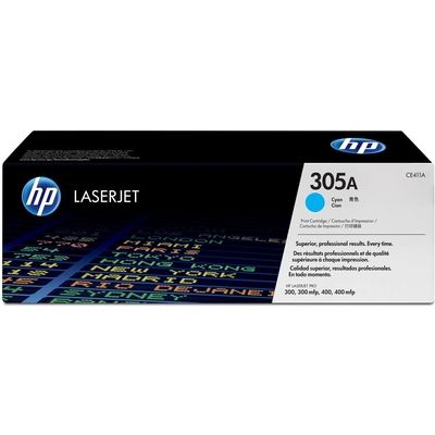 HP 305A (CE411A) Toner Cyaan
