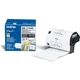 Brother DK-11240 Etiket Zwart op wit (51 mm x 102  mm)