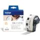 Brother DK-11218 Etiket Zwart op wit (24 mm x 24  mm)