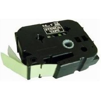Brother STe-151 - (24 mm) - Noir sur transparent - Ruban