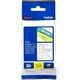 Brother TZe-145 - (18 mm) - Blanc sur transparent - Ruban