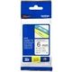Brother TZe-211 - (6 mm) - Noir sur blanc - Ruban