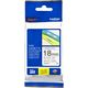 Brother TZe-241 - (18 mm) - Noir sur blanc - Ruban