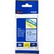 Brother TZe-531 - (12 mm) - Noir sur bleu - Ruban