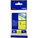 Brother TZe-621 - (9 mm) - Noir sur jaune - Ruban