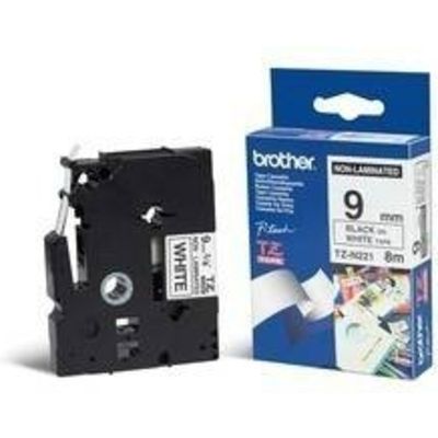 Brother TZe-N221 - (9 mm) - Noir sur blanc - Ruban