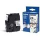 Brother TZe-N251 - (24 mm) - Noir sur blanc - Ruban