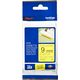 Brother TZe-S621 - (9 mm) - Noir sur jaune - Ruban