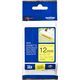 Brother TZe-S631 - (12 mm) - Noir sur jaune - Ruban