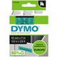 Dymo 45019 (S0720590) Tape Zwart op groen (12 mm)