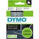 Dymo 45020 (S0720600) Tape Wit op transparant (12 mm)