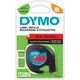Dymo S0721630 (91203) Tape Zwart op rood (12 mm)