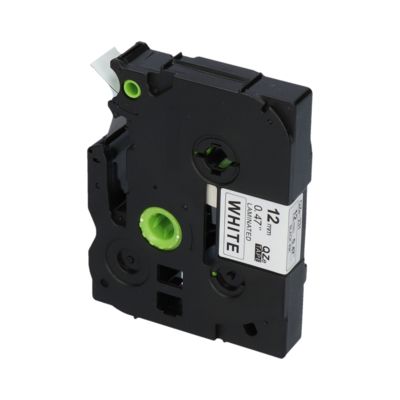 PrintAbout Huismerk vervangt Brother TZe-231 Tape Zwart op wit (12 mm)