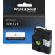 Ruban compatible Brother TZe-121 - (9 mm) - Noir sur transparent