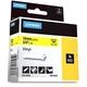Dymo 18433 (S0718470) Tape Zwart op geel (19 mm)
