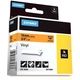 Dymo 18436 (S0718500) Tape Zwart op oranje (19 mm)