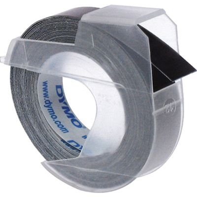 Dymo S0898130 - (9 mm) - Blanc sur noir - Ruban