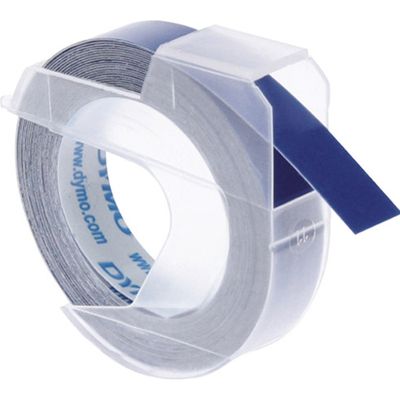 Dymo S0898140 - (9 mm) - Blanc sur bleu - Ruban