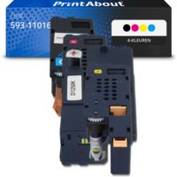 Huismerk Dell 593-11016 Toner 4-kleuren Multipack