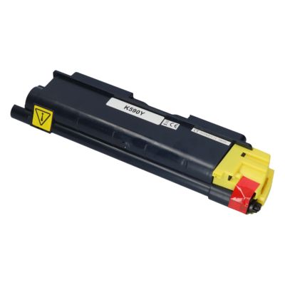 Huismerk Kyocera TK-590Y Toner Geel
