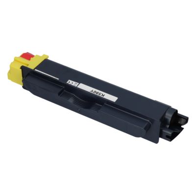 Huismerk Kyocera TK-590Y Toner Geel