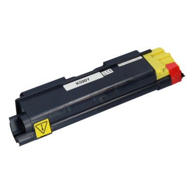 Huismerk Kyocera TK-590Y Toner Geel
