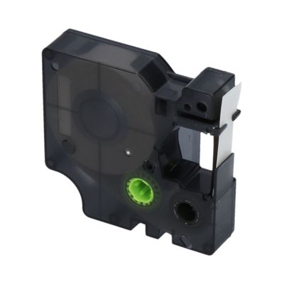 Ruban compatible Dymo 45013 (S0720530) - (12 mm) - Noir sur blanc