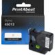 Ruban compatible Dymo 45013 (S0720530) - (12 mm) - Noir sur blanc
