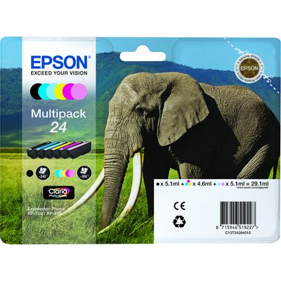 Epson T2428 Inktcartridge 6-kleuren Multipack